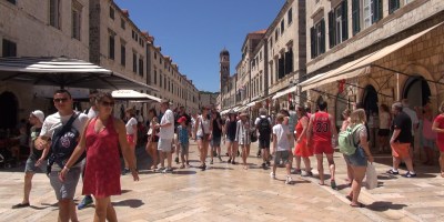 stradun, dubrovnik, croatia, kroatien, city, old town, time lapse, zeitraffer