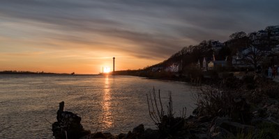 Zeitraffer, time lapse, sonnenuntergang, hamburg, blankenese, opn bulln, elbe, fluss, ufer, sonne, sunset, dusk