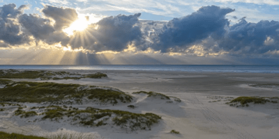 zeitraffer, amrum, insel, wolken, strand, wetter, sonne, sonnenuntergang