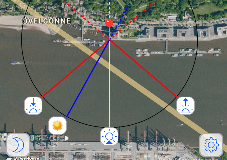 Sonnenuntergang, elbe, schwimmkran, sonne, untergang, zeitraffer, motion, karl, friedrich, steen, museumshafen, övelgönne, oevelgönne