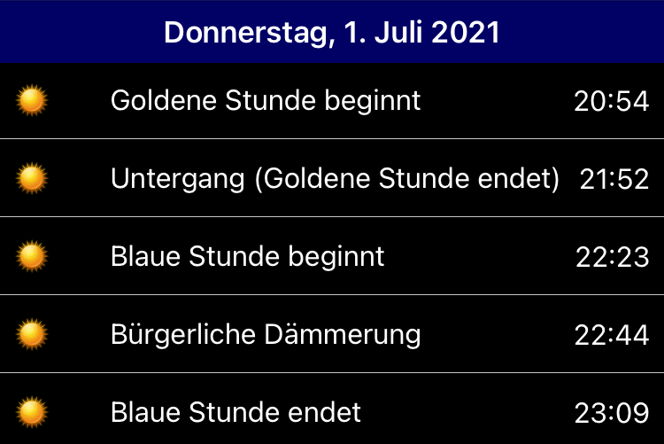Kühlungsborn, Sonnenuntergang, Zeitraffer