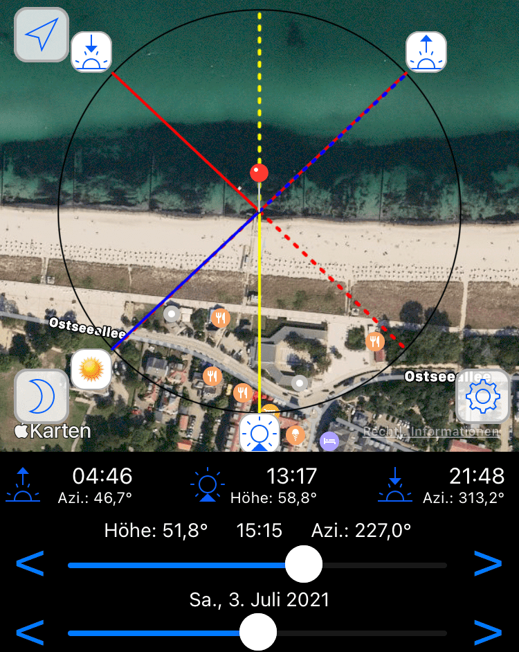 Kühlungsborn, Sonnenuntergang, Zeitraffer, Riesenrad, Strand, time lapse, holzsteg, Promenade, West, Balticplatz