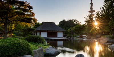Hamburg, Sonnenuntergang, zeitraffer, time lapse, planten, un, blomen, planten un blomen, fernsehturm