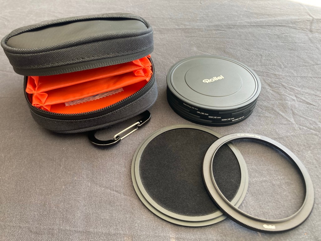 Filter, Rundfilter, ND-Filter. Graufilter, Polfilter, Rollei, Grundausstattung, Test, Vergleich, Praxis
