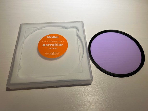 Filter, Rundfilter, Rollei, Astroklar, magnetisch, Astroklar-Filter