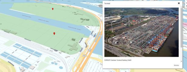 Hamburg, Hafen, Hamburger Hafen, Terminals, Lage, Position, Name, Orientierung, Eurogate